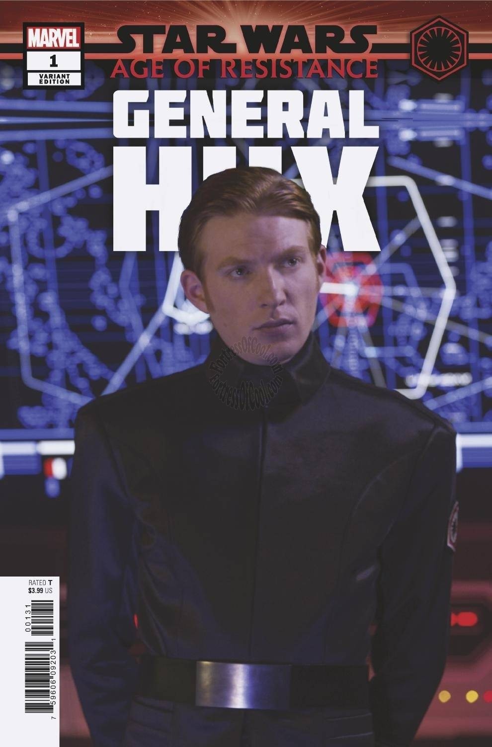 STAR WARS AGE OF REPUBLIC GENERAL HUX #1 1:10 MOVIE VARIANT