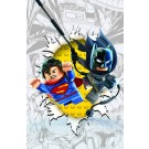 BATMAN SUPERMAN #16 LEGO VAR