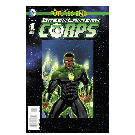 GREEN LANTERN CORPS FUTURES END #1 3D MOTION LENTICULAR COVER