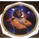 Lieutenant Worf - Star Trek The Next Generation 5th Anniversary Plate Collection