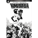 VAMPIRELLA #1 COVER F 10 COPY BROXTON BLACK & WHITE INCENTIVE VARIANT
